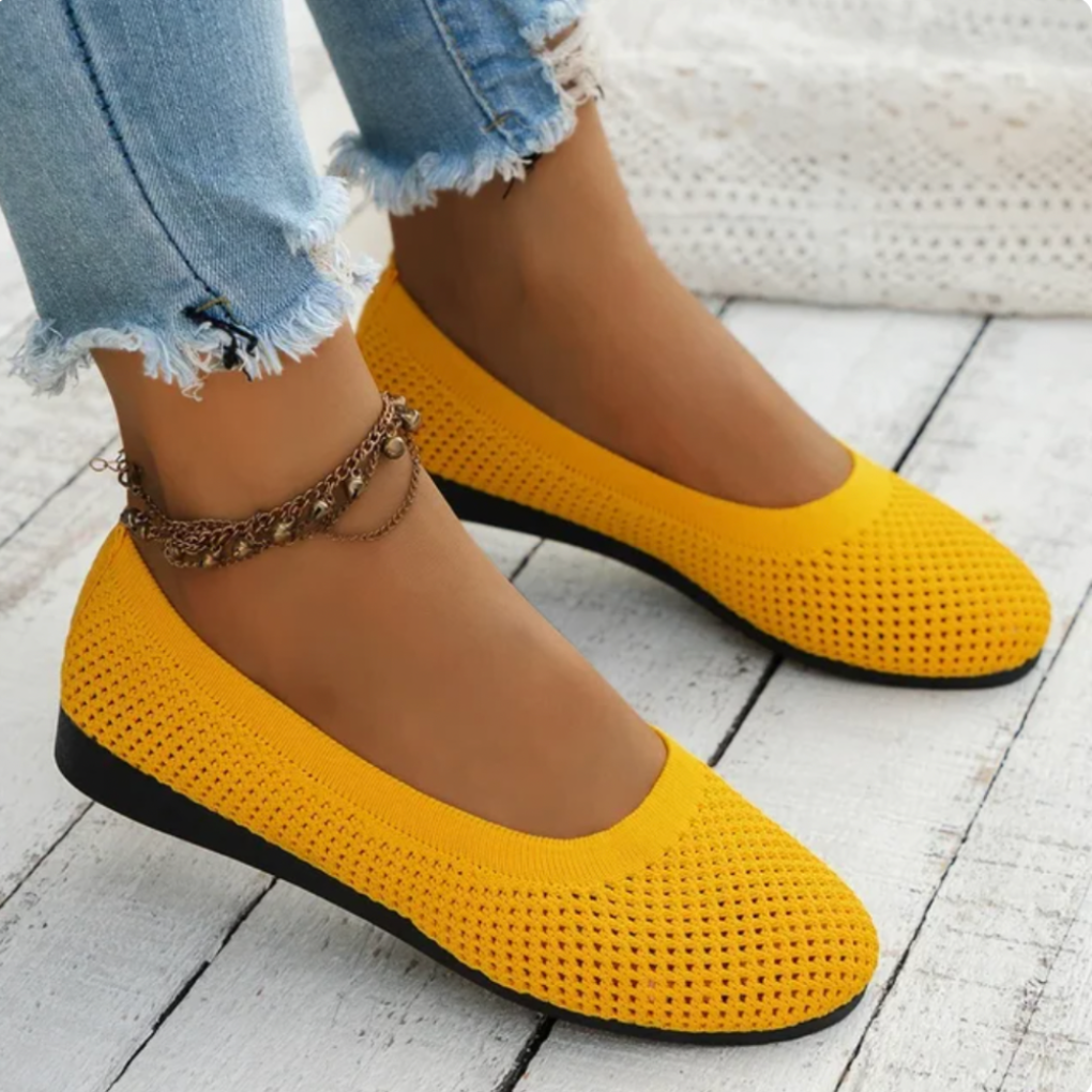 Ballerines à enfiler pour femme, mode, confort estival