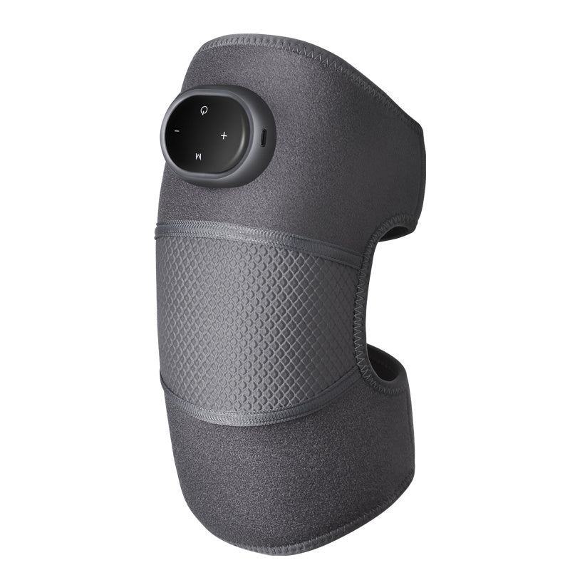 Bandage chauffant – 3-en-1 chaleur et vibration pour genou, épaule et coude