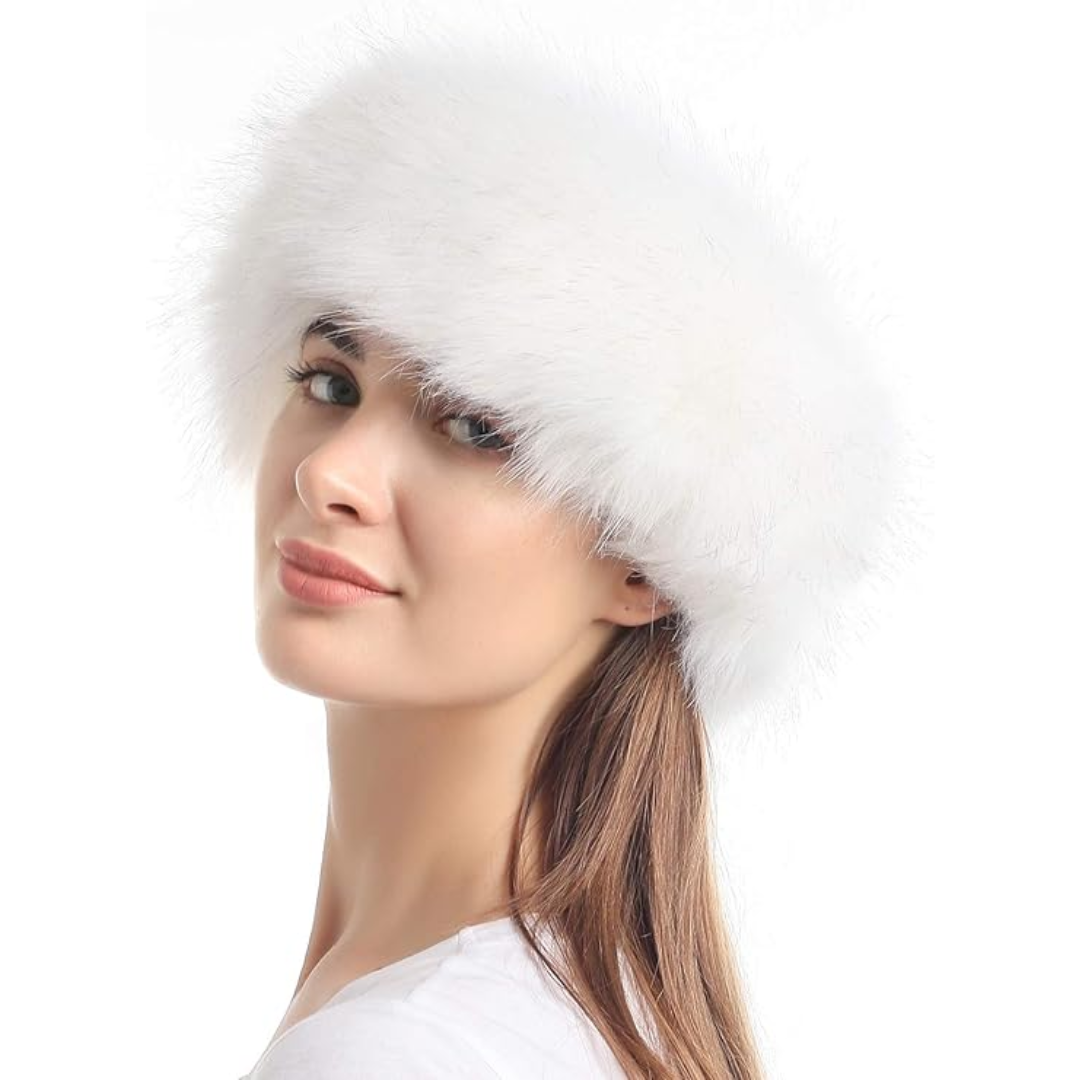 Bandeau d’hiver en fausse fourrure