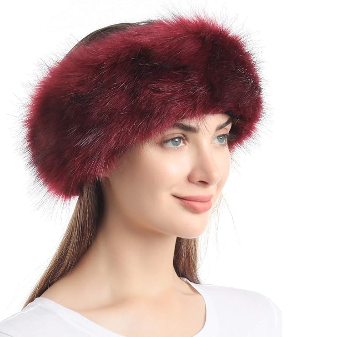 Bandeau d’hiver en fausse fourrure