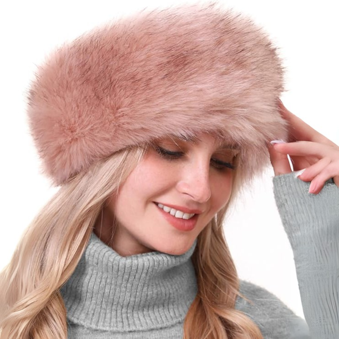 Bandeau d’hiver en fausse fourrure