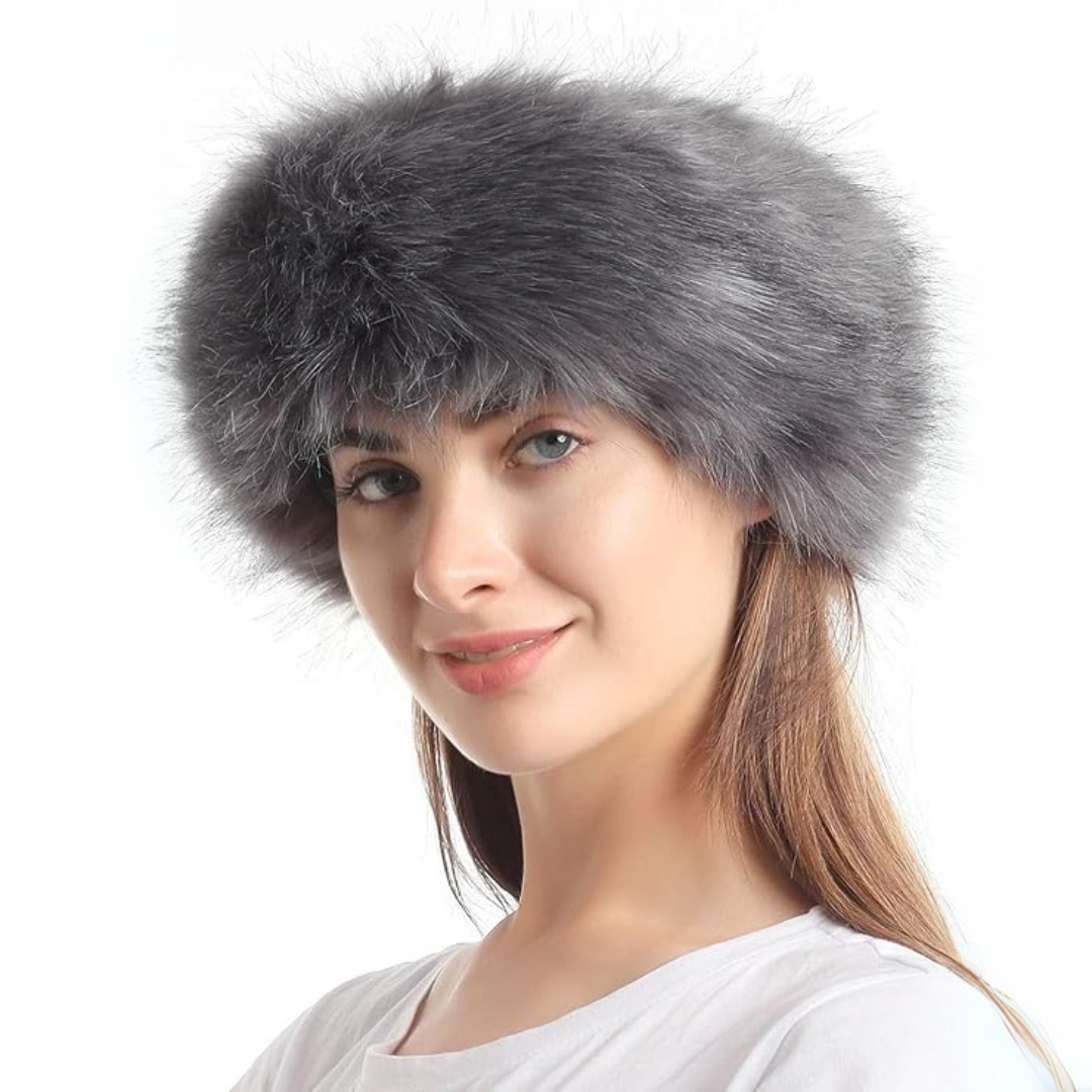 Bandeau d’hiver en fausse fourrure