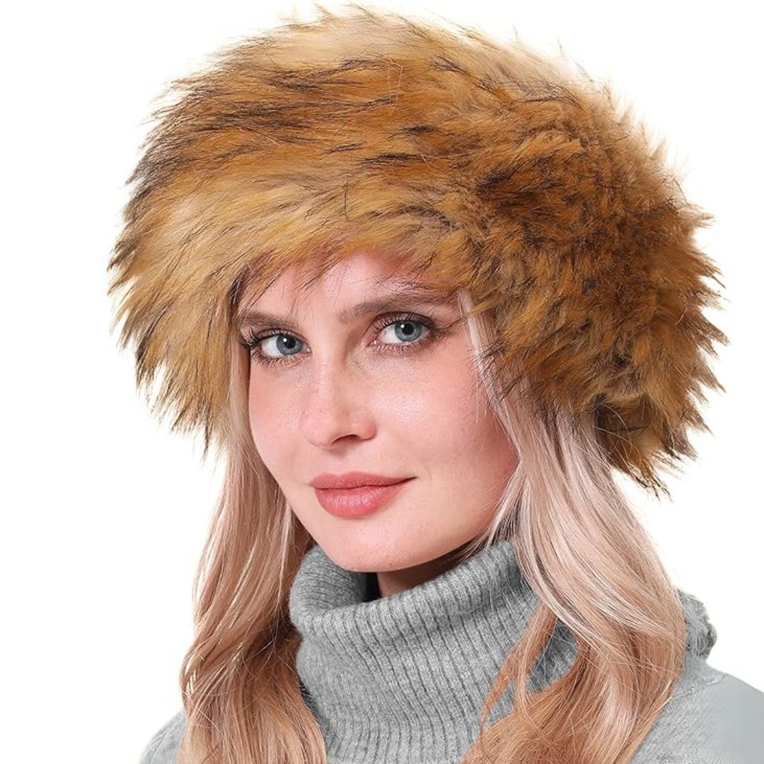 Bandeau d’hiver en fausse fourrure