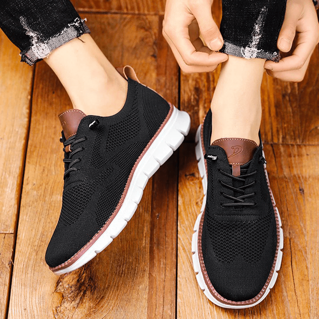 Baskets à lacets décontractées pour homme