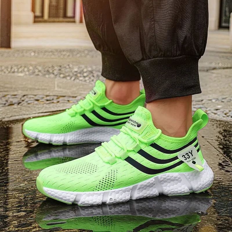 Baskets de sport à lacets pour homme