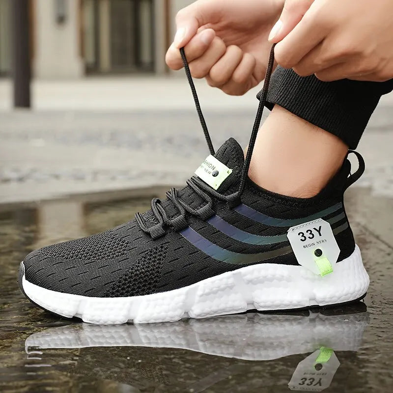 Baskets de sport à lacets pour homme