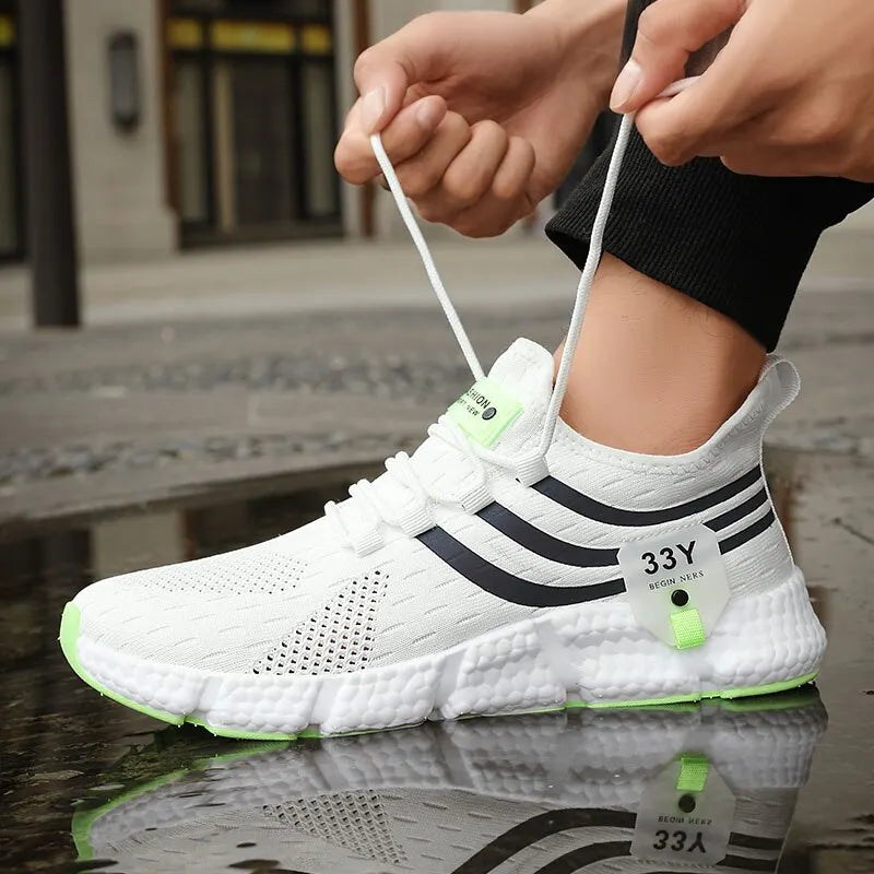 Baskets de sport à lacets pour homme