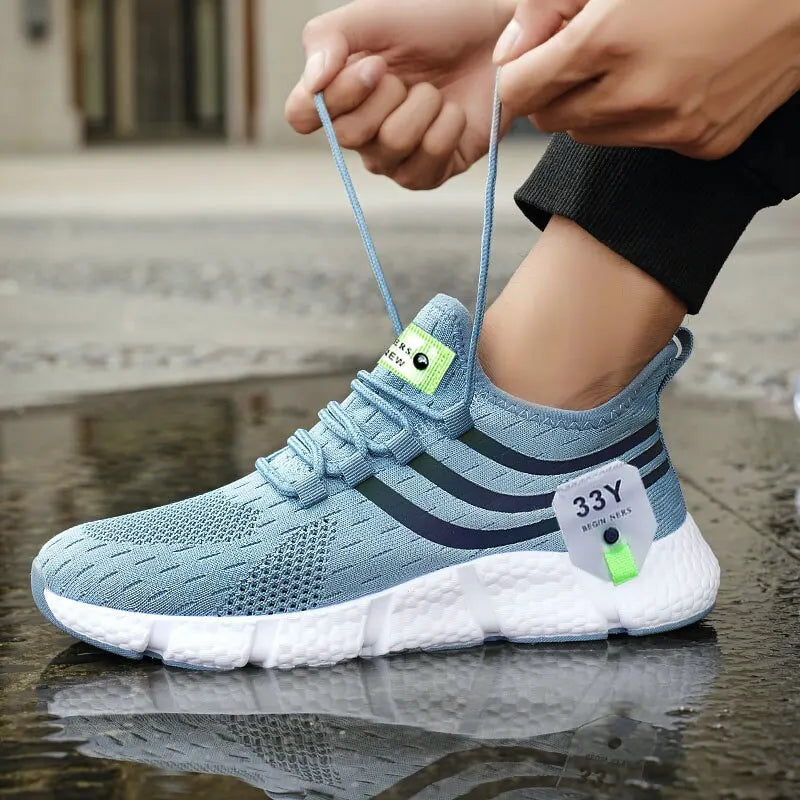 Baskets de sport à lacets pour homme