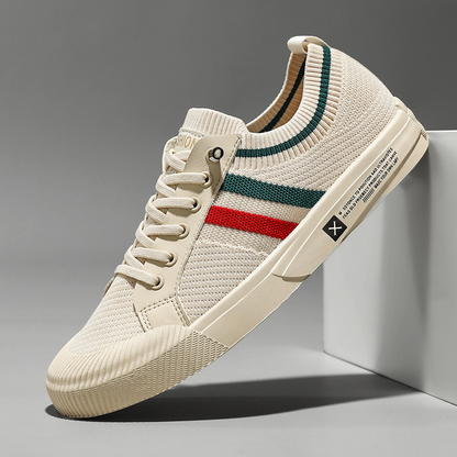 Baskets décontractées à lacets pour homme