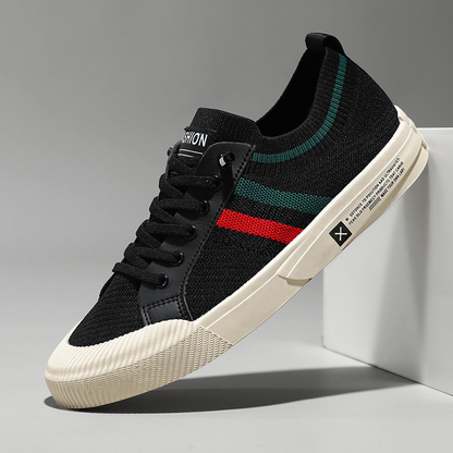 Baskets décontractées à lacets pour homme