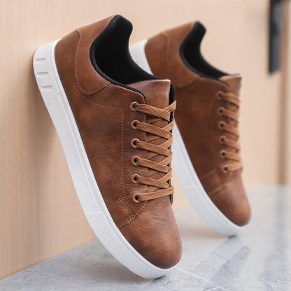 Baskets en similicuir élégantes pour homme