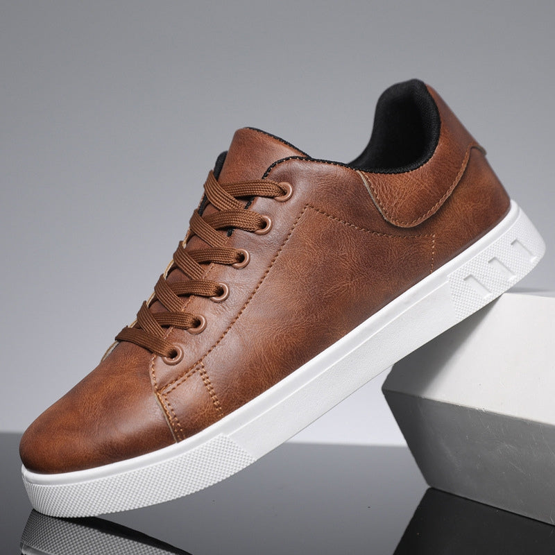 Baskets en similicuir élégantes pour homme