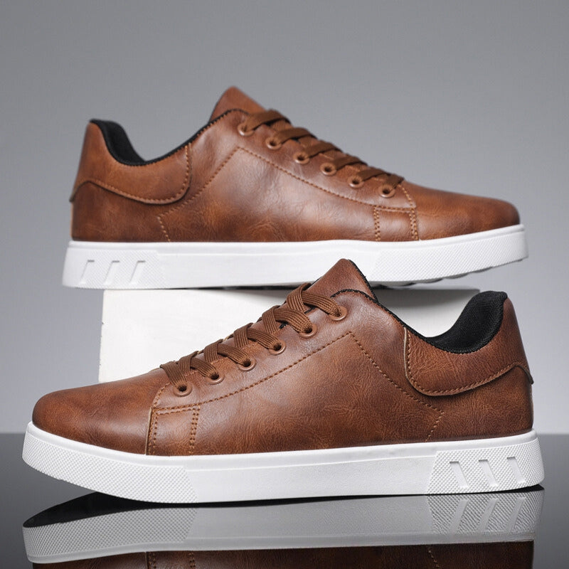 Baskets en similicuir élégantes pour homme