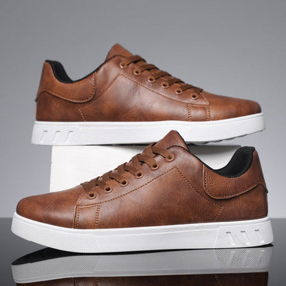 Baskets en similicuir élégantes pour homme
