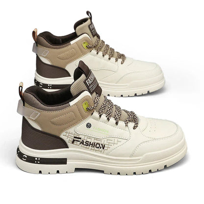 Baskets montantes orthopédiques à col rembourré pour homme