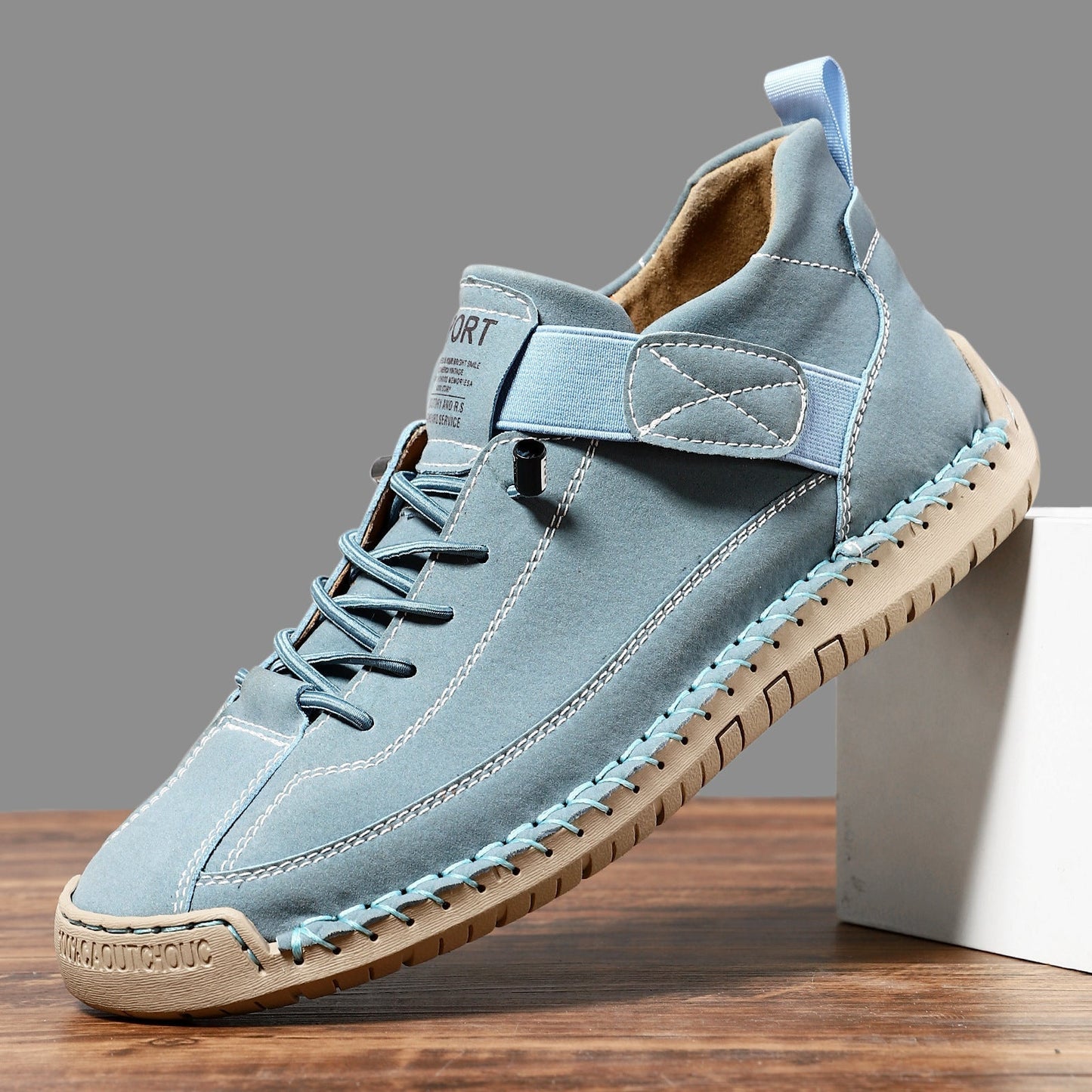 Baskets orthopédiques pour femme cousues