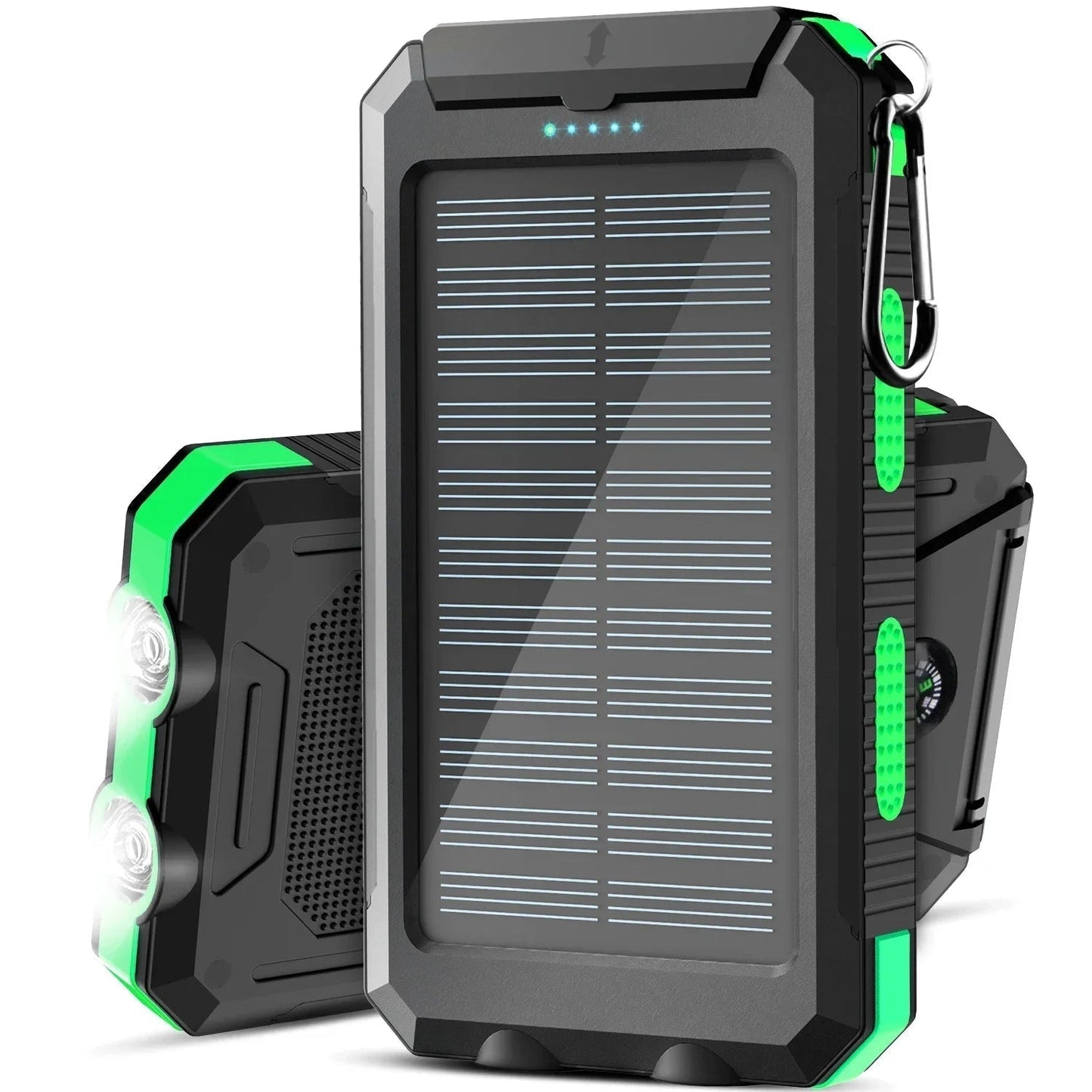 Batterie externe solaire portable et étanche IP67
