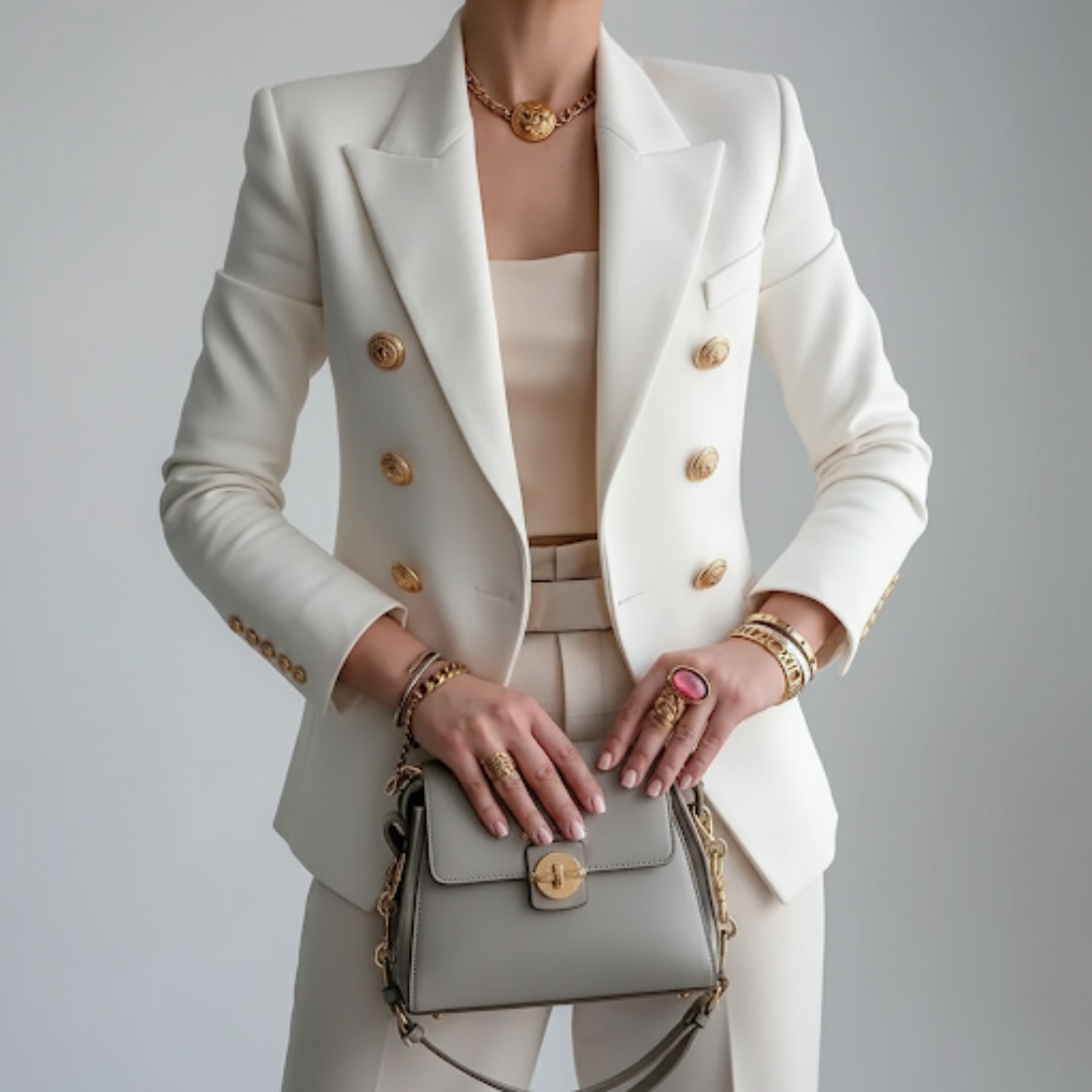 Blazer croisé femme