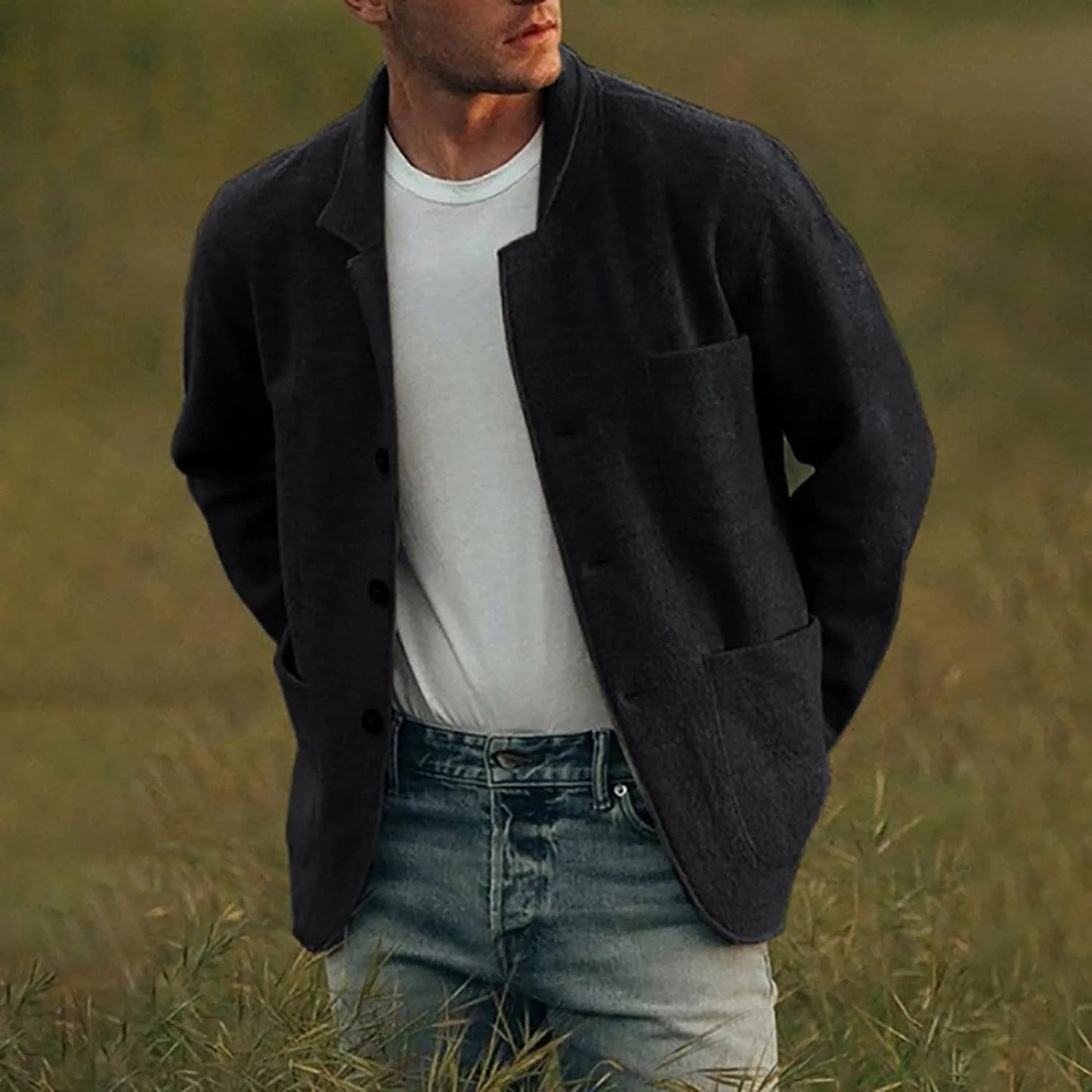 Blazer élégant pour homme avec poches