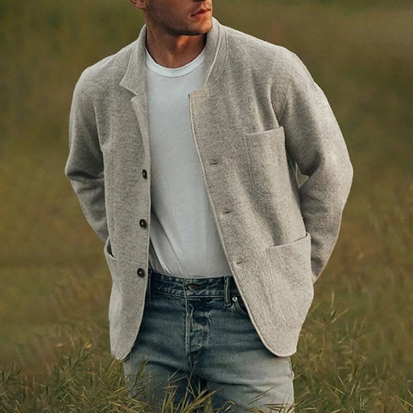 Blazer élégant pour homme avec poches