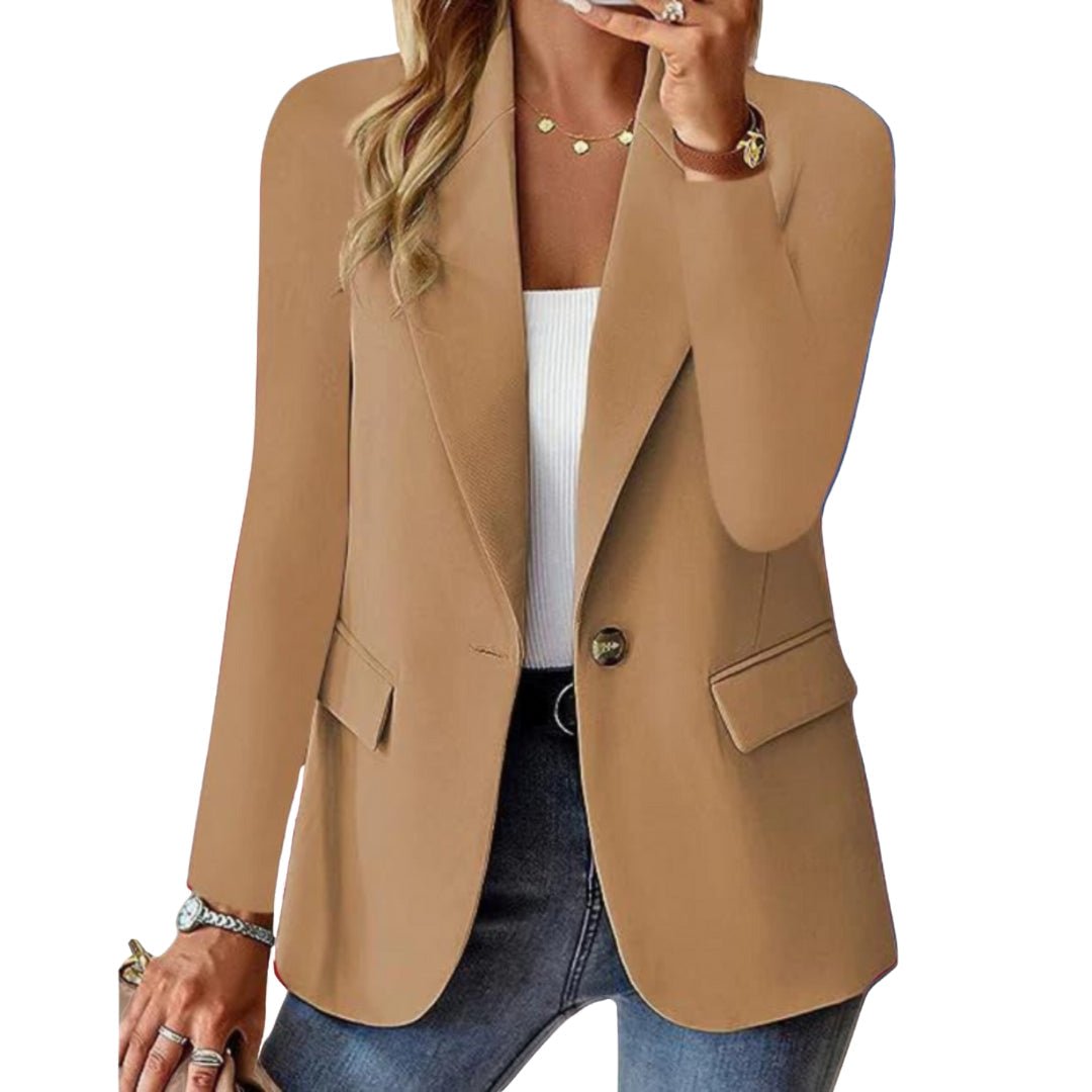 Blazer femme à manches longues