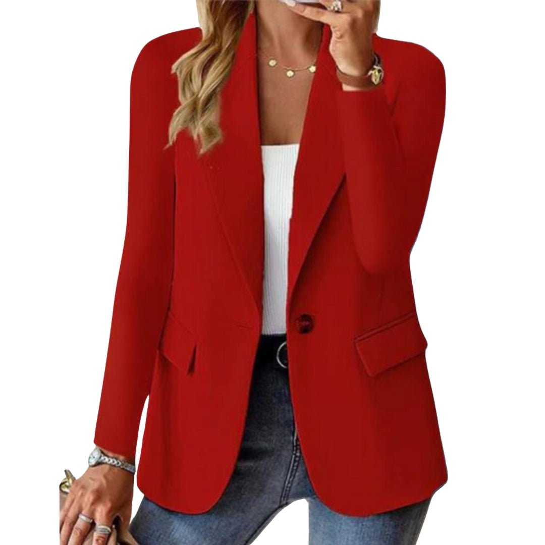 Blazer femme à manches longues