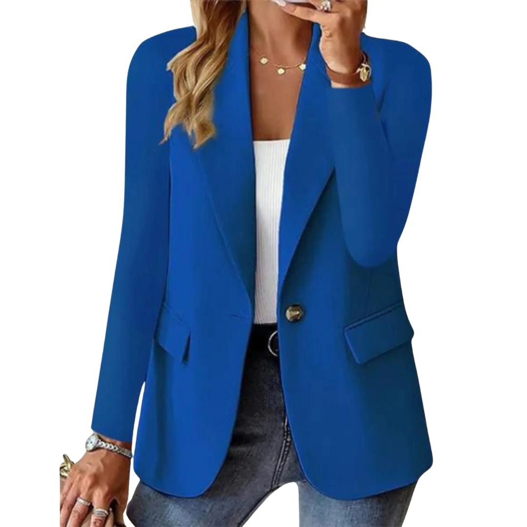 Blazer femme à manches longues