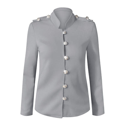 Blazer femme cintré à boutons sur le devant