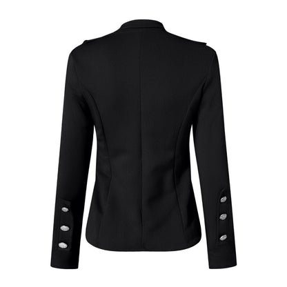 Blazer femme cintré à boutons sur le devant