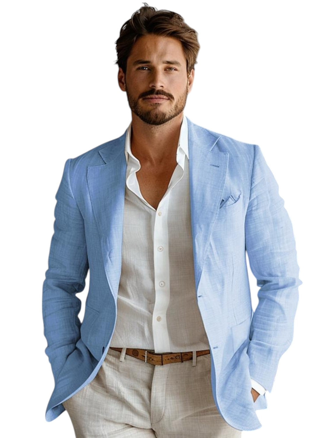 Blazer homme - élégant et respirant pour l'été