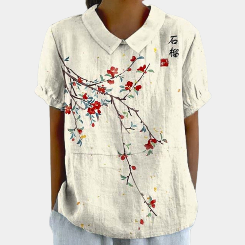 Blouse d’été colorée pour femme - confort et style