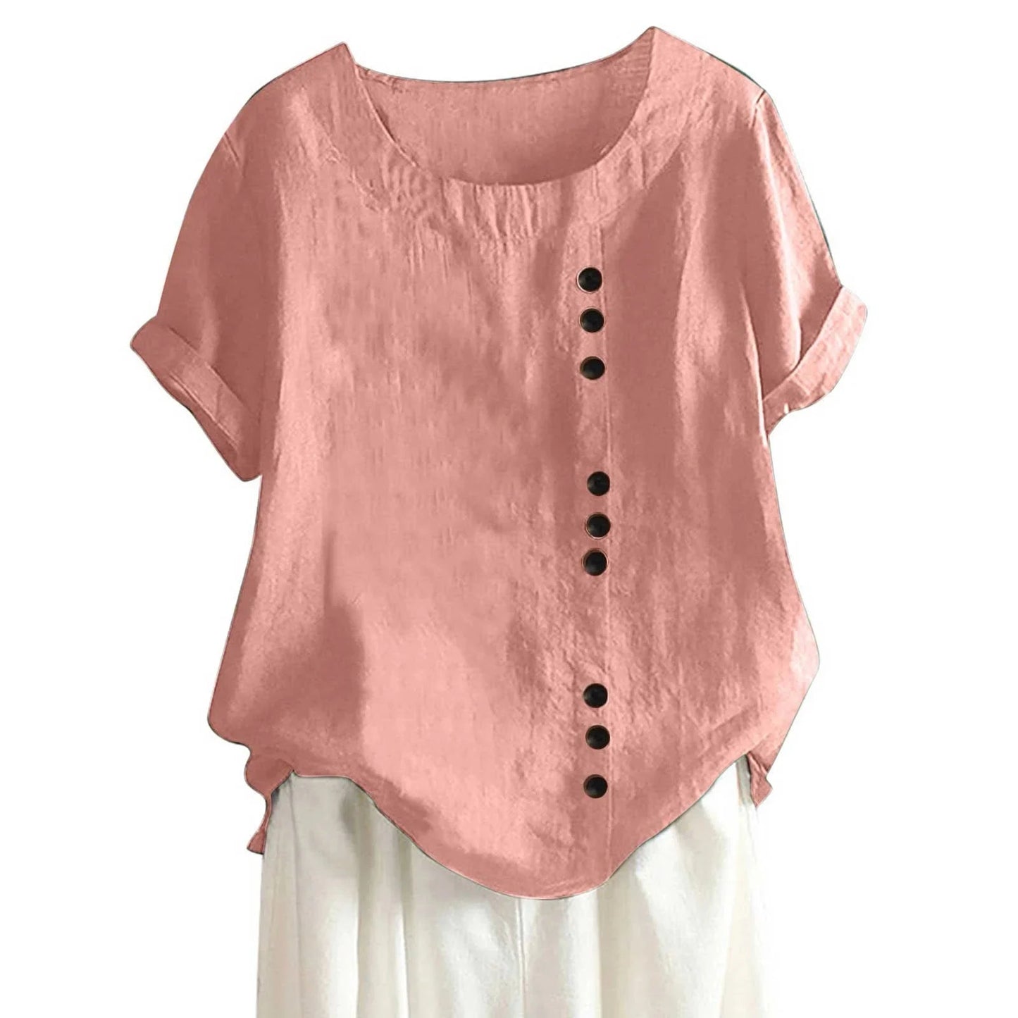 Blouse femme à boutons