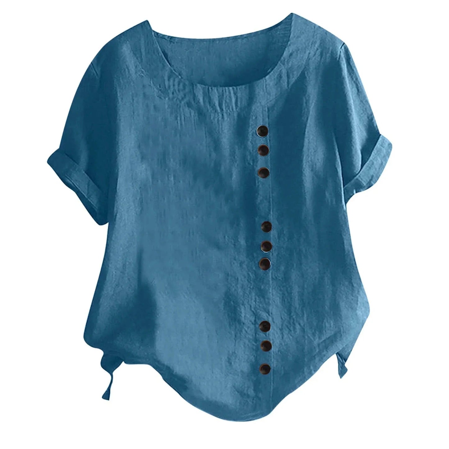 Blouse femme à boutons