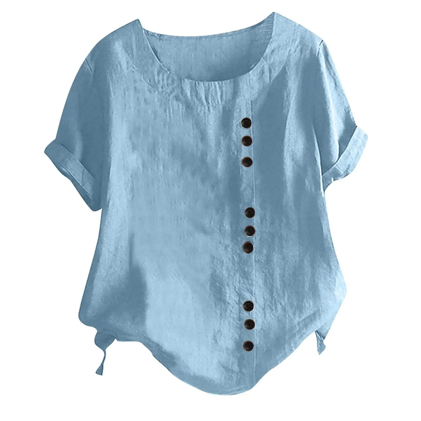 Blouse femme à boutons