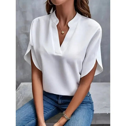 Blouse légère pour femme couvrant le ventre