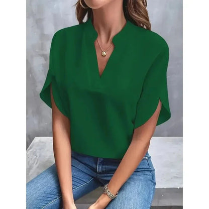 Blouse légère pour femme couvrant le ventre
