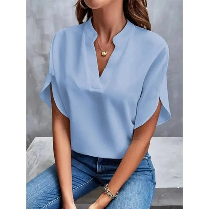 Blouse légère pour femme couvrant le ventre