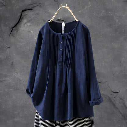 Blouse tunique femme effet ventre plat