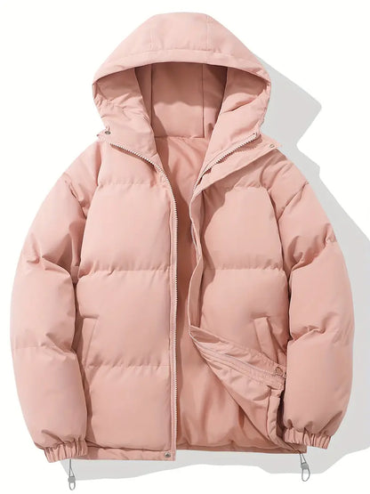 Blouson à capuche chaud au design classique