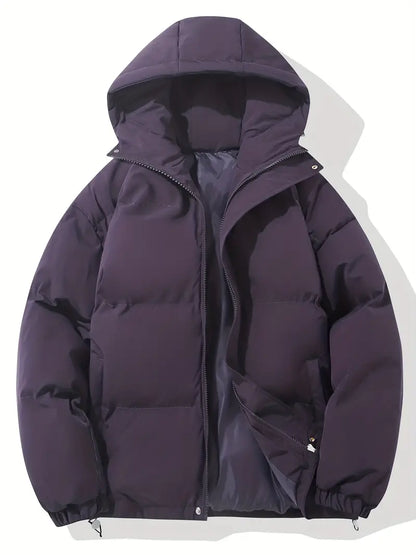Blouson à capuche chaud au design classique