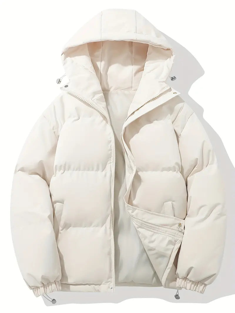 Blouson à capuche chaud au design classique