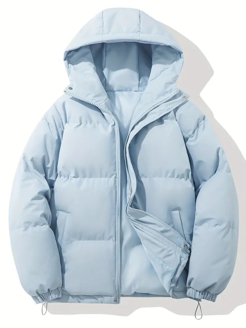 Blouson à capuche chaud au design classique