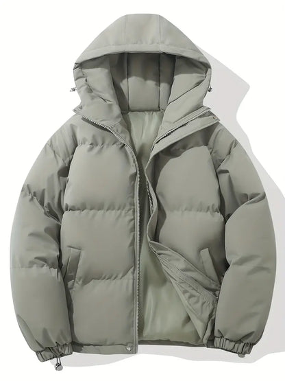 Blouson à capuche chaud au design classique