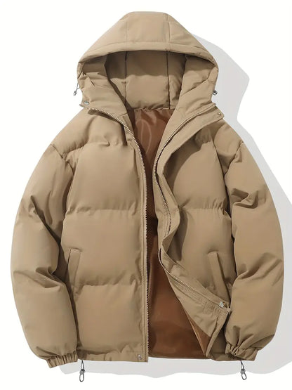 Blouson à capuche chaud au design classique