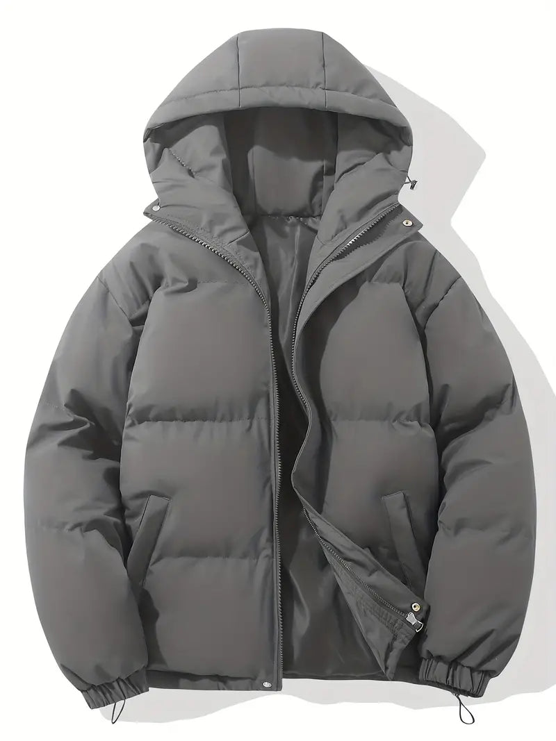 Blouson à capuche chaud au design classique