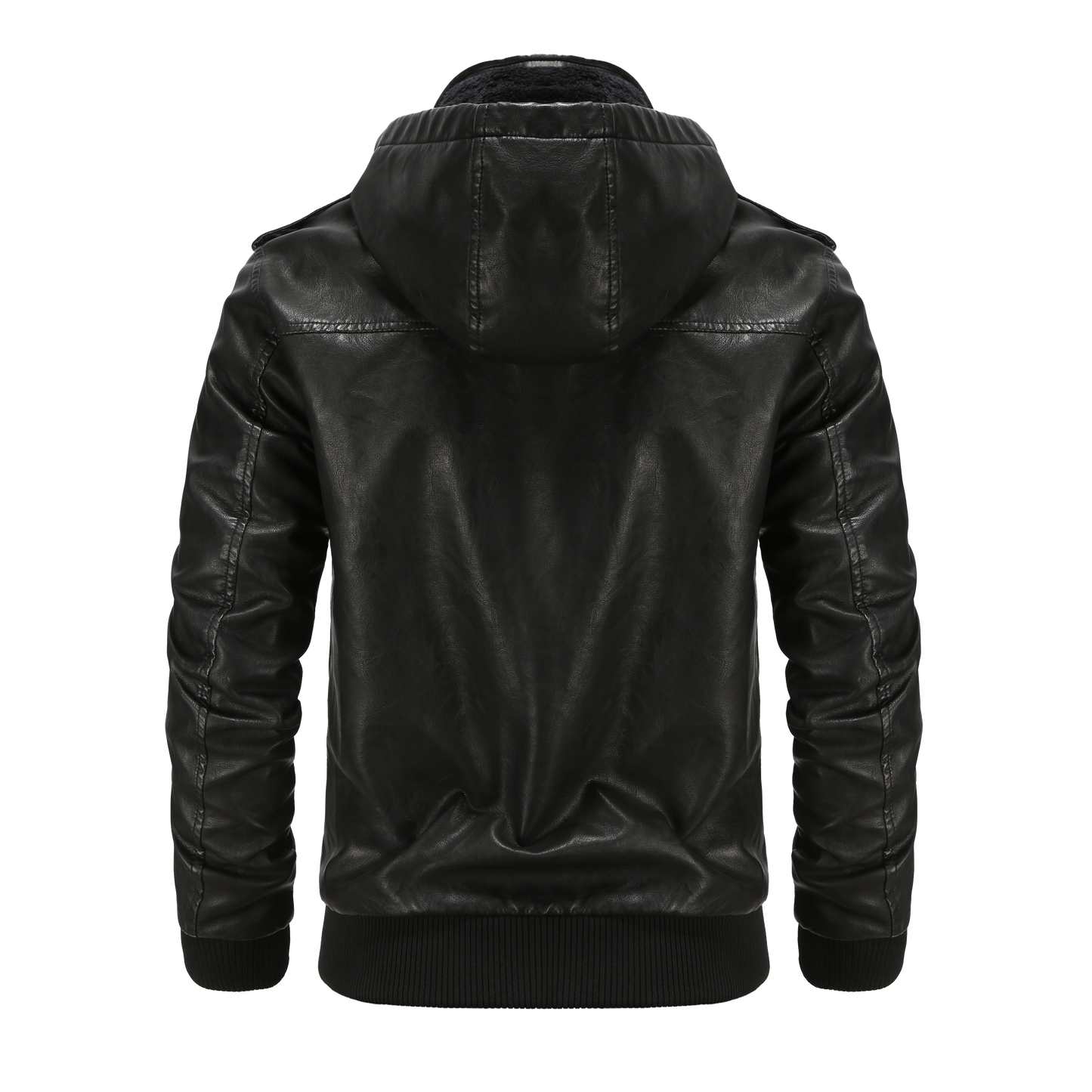 Blouson bomber à capuche pour homme