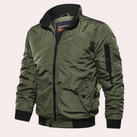 Blouson bomber coupe-vent pour homme