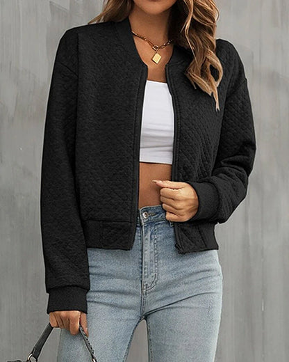 Blouson bomber matelassé pour femme