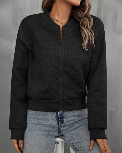 Blouson bomber matelassé pour femme