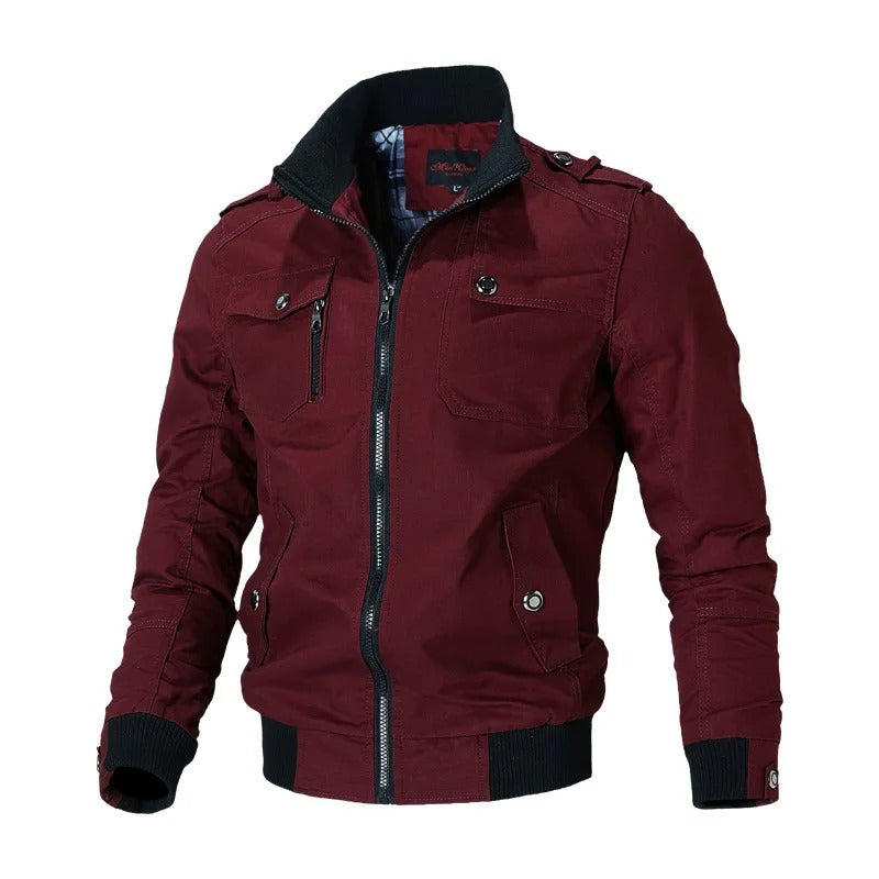 Blouson bomber militaire pour homme